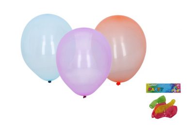 Balóny kryštálové 25cm/6ksBalóny sú skvelou dekoráciou na narodeninovú oslavu. Balenie obsahuje: 6 ksVyrobené z prírodného materiálu