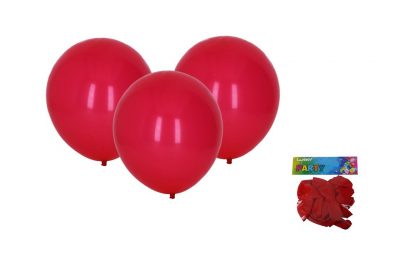 Balóny červené 30cm/10ksBalóny sú skvelou dekoráciou na narodeninovú oslavu. Balenie obsahuje: 10 ksVyrobené z prírodného materiálu