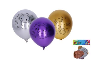 Balóny Zvieratká 30cm/5ksBalóny sú skvelou dekoráciou na narodeninovú oslavu. Balenie obsahuje: 5 ksVyrobené z prírodného materiálu