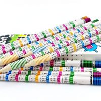 Ceruzky s násobilkou 12 ksDrevené ceruzky sú základnou pomôckou každého školáka. Balenie: 12 ksGrafitové ceruzky HBCena je za 1 kus