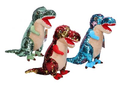 DinosaurusPlyšové zvieratko vo veselej farbe je vyrobené z kvalitného jemného a mäkkého plyšového materiálu. Doplň si svoju zbierku plyšových zvieratiek a vybuduj svoju vlastnú zoologickú záhradu. 3 farby : modrý