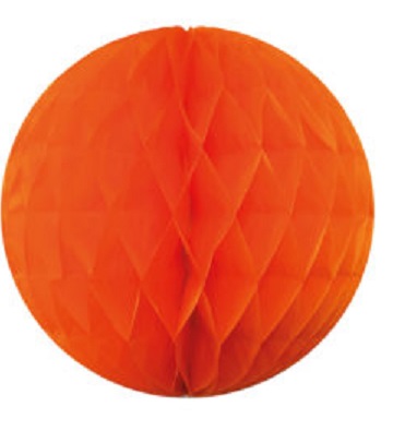 Ozdobná dekoračná guľa oranžová 30cmOriginálne papierové origami na zavesenie budú zaujímavou dekoráciou do detskej izby