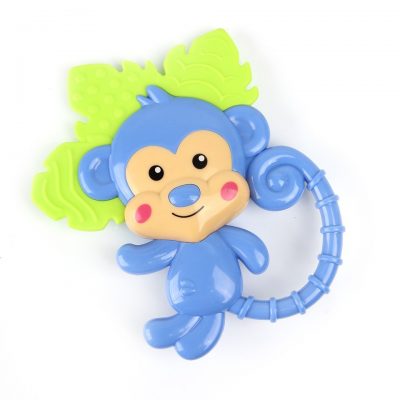 Hrkálka opica 13 cmFarebná opica pre tých najmenších. Hračka stimuluje rozvoj zraku