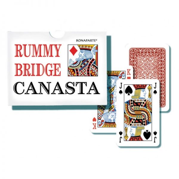 Karty canasta - papierový obalCanasta je veľmi známa spoločenská hra