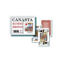 Karty canasta - plastový obalCanasta je veľmi známa spoločenská hra