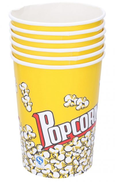 Kelímok na popcorn 1lKelímok na popcorn vyrobený z pevného papiera. Balenie: 6ksVeľkosť: 1l