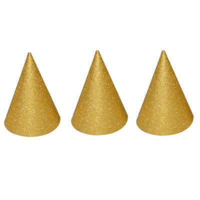 Klobúčik Párty zlatá 6 ksPárty klobúčik v zlatej farbe urobí na každej párty veľkú parádu. Klobúčiky majú uchytenie na gumičku