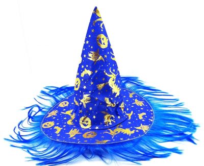 Čarodejnícky klobúkKrásny a elegantný čarodejnícky klobúk v rôznych farbách je výborným doplnkom ku kostýmu čarodejnice na halloweenskú párty či karneval. Okúzlite svojich priateľov týmto skvelým karnevalovým doplnkom.