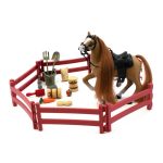 Kôň s doplnkami Royal Breeds 17 cmSplň si svoj sen a kúp si krásneho koníka. Vďaka tejto sade dostaneš všetko