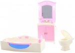My Fancy Life KúpeľňaKúpeľňová sada s elegantným dizajnom je vyrobená z plastu. Obsahuje vaňu