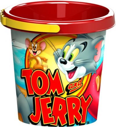 Kýblik do piesku Tom a Jerry 14cmKrásny detský kýblik vhodný pre dievčatá s motívom Tom a Jerry. Motív : Tom a JerryVeľkosť 14 x 14 cm