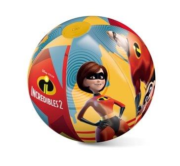 Mondo Plážová lopta Incredibles 2Nafukovacia lopta patrí medzi najpopulárnejšie doplnky pri detských hrách. Detská nafukovacia lopta je vyrobená z bezpečných a odolných materiálov. Veľkosť: 50 cmVhodná pre deti od 2 rokov
