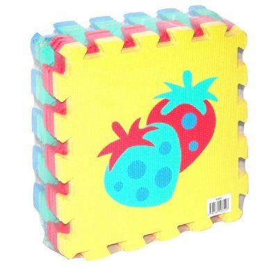 Mäkké puzzle bloky ovocie 30 cmPUZZLE bloky rozvíjajú kreativitu a logické myslenie. Skvelá hračka do každej detskej izby alebo hracieho kútika. Poskladaním dielov môžete vytvoriť pohodlný "koberec"