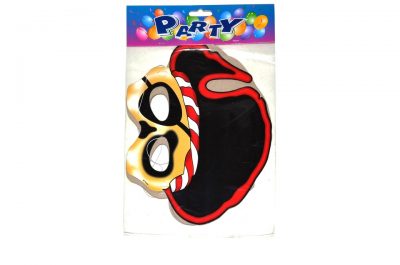 Maska papierová pirátDetská papierová maska s pirátskym motívom