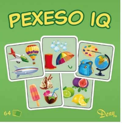 Pexeso IQ Pexeso je jednou z najznámejších a najobľúbenejších detských hier. Deti si pri hre precvičujú pamäť