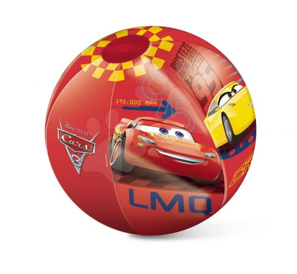 Mondo Plážová lopta CarsNafukovacia lopta patrí medzi najpopulárnejšie doplnky pri detských hrách. Detská nafukovacia lopta je vyrobená z bezpečných a odolných materiálov. Veľkosť: 50 cmVhodná pre deti od 2 rokov