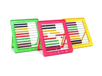 Detské guličkové počítadlo Školské plastové počítadlo vhodné pre prváčika alebo aj predškoláka. Farebné prevedenie: žltá