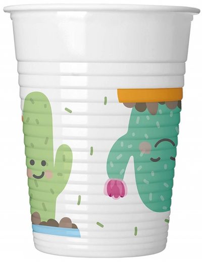 Poháre KaktusPlastové poháre sa hodia na detskú párty