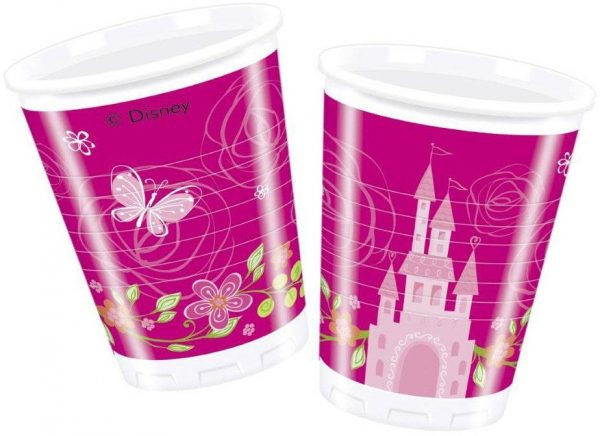 Poháre PrinceznéPlastové poháre sa hodia na detskú párty