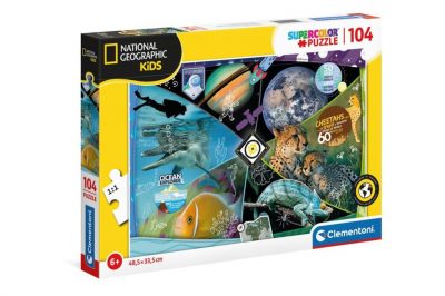 Clementoni Puzzle 104 National Geographic KidsObrázkové puzzle