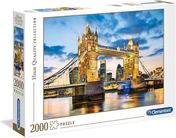 Clementoni Puzzle 2000 Tower BridgeObrázkové puzzle