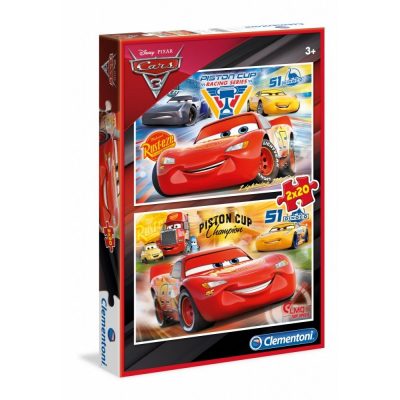 Clementoni Puzzle 2x20 CarsObrázkové puzzle