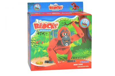Puzzle 3D OrangutanUžite si skladanie trojrozmerného puzzle! 3D Blocks zvieratká z penovej hmoty EVA. Zostavte si zvieratko z jednotlivých častí a vystavte si ho v ma poličke. Prachu sa báť nemusíte