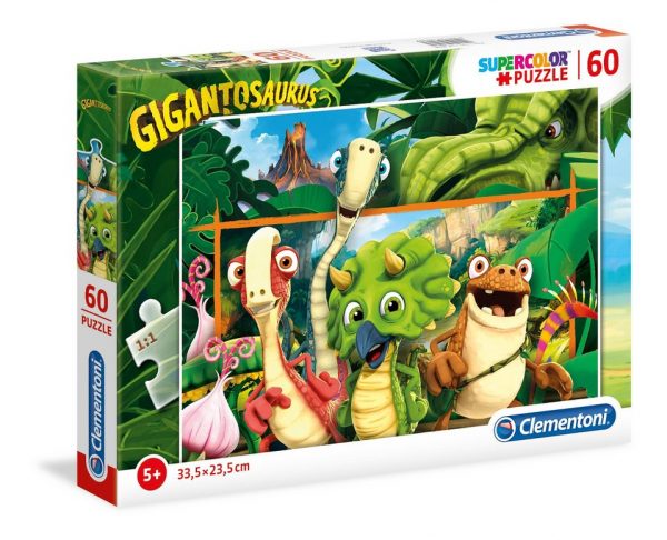 Puzzle Clementoni 60 GigantosaurusObrázkové puzzle