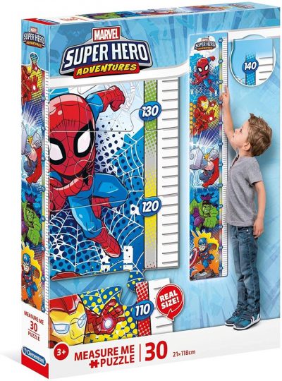 Clementoni Puzzle Meter 30 Super Hero AdventuresObrázkové puzzle