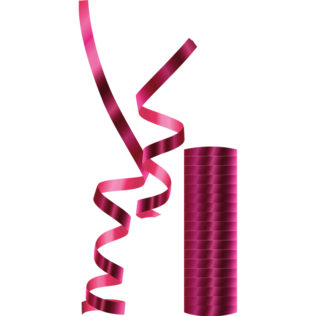 Serpentína fialová Serpentína vo fialovej farbe s dĺžkou 4m poslúži ako pekná dekorácia na párty. Lesklé serpentíny v fialovej farbe sú vhodné nielen na výzdobu narodeninovej párty