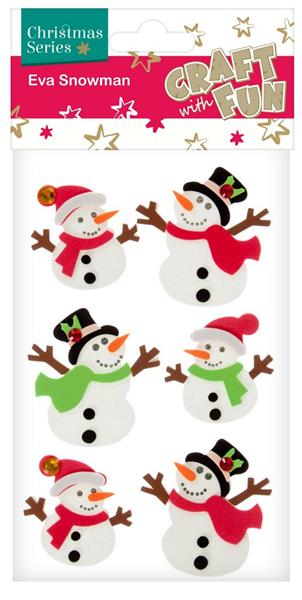 Vianočná dekorácia snehuliaci 6ksOzdoba s vianočnou tématikou sprestrí domov počas týchto sviatkov. počet v balení 6 ks