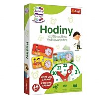 Trefl hra pre deti HodinyHodiny je vzdelávacia hra s puzzle