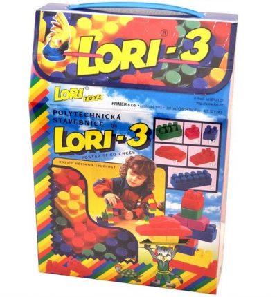 Stavebnica Lori 3Stavebnice Lori poskytujú maximálny priestor pre Vašu fantáziu. Vo všetkých baleniach stavebníc Lori nájdete rad stavebných dielov a doplnkov