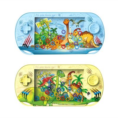 Vodná hra s dinosaurmi 15x7cmV štyroch farbách hracia konzola pre chlapcov a dievčatá. Vo vode
