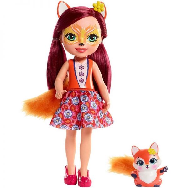 Mattel Enchantimals bábika Felicity Fox 30cm a Flick zvieratkoJe tu najnovšia rozprávka Enchantimals s roztomilými