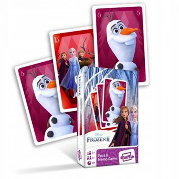 Karty Čierny Peter FrozenHra sa skladá z 31 kariet