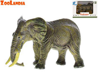 Zoolandia nosorožec/slon 11-14cm v krabičkeDopľňte si svoju ZOO o nové zvieratká z divočiny. Rozmer: 11-14 cmVek: 3+Materiál: plast2 varianty : nosorožec