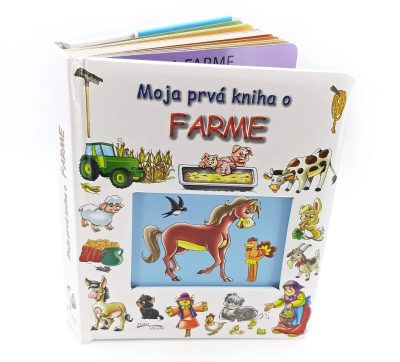 Moja prvá kniha o farmeTáto náučná kniha s bohatými ilustráciami predstavuje zábavným spôsobom prostredie farmy