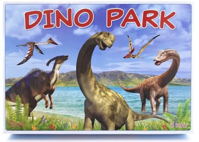 Spoločenská hra Dino ParkSúbor logických spoločenských hier Dino Park obsahuje 40 delených kariet rôznych druhov dinosaurov. Tieto karty tvoria komponenty pre 3 základné hry. Určené sú pre deti vo veku 4 rokov. Hry rozšíria deťom ich vedomosti