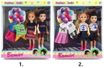 Sada dvoch bábikSada dvoch bábik Fashion Doll. Chlapec a dievča