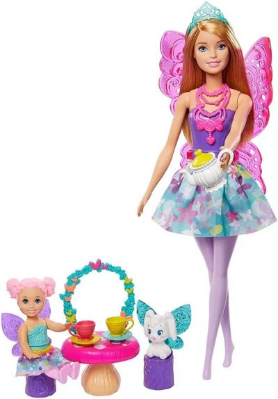 Mattel Barbie Dreamtopia s krídelkamiUži si veľa zábavy a najrôznejších príbehov s bábikou Barbie s týmto parádnym herným setom