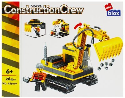 Stavebnica Alleblox ConstructionCrew Bager 264 ksSada stavebných blokov ALLEBLOX vám umožní stavať rôzne stavby