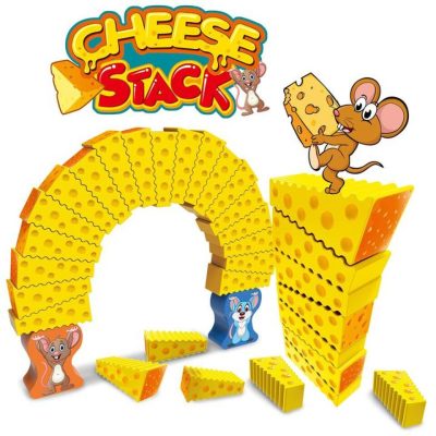 Hra Stavanie syraZábavná hra stavanie syra. Postav na figúrku myšky čo najviac syrových kociek tak
