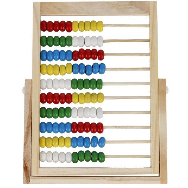 Počítadlo drevenéKlasické drevené počítadlo s farebnými drevenými guľôčkami na stojane. Počítalo uľahčí matematické vnímanie a je výborná pomôcka na základné matematické úkony. Pomáha rozvíjať zručnosť a sústredenie. Rozmery : 16 x 20 cm