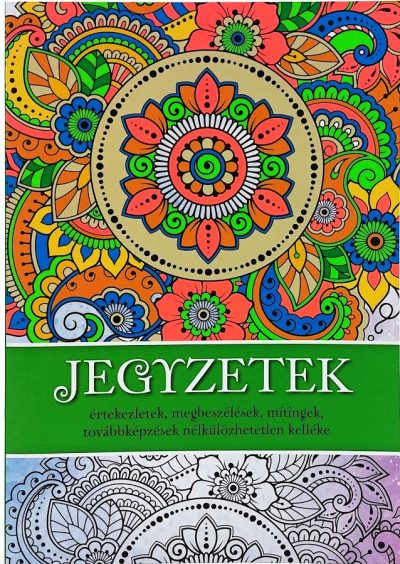 Jegyzetek Inspiráló jegyzetkönyv ( Maďarská verzia )Inspirációs könyv jegyzeteléshez. Értekezletek