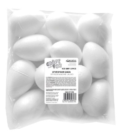 Vajíčka polystyrénové dekoračné 12 ksPolystyrénové vajíčka rôznych veľkostí. Možnosť použiť na servítkovú techniku