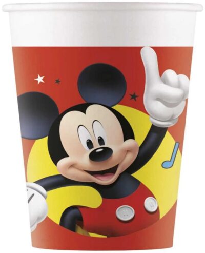 Poháre Mickey Mouse papierové 200ml / 8ksPapierové poháre sa hodia na detskú párty