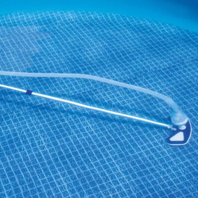 ktorý vydrží roky.  vysávač bazéna: spolupracuje s pumpou a čistí steny a dno bazéna