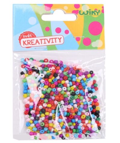 Koráliky farebné 20gKreatívne darček pre všetky malé parádnice. navliekacie koráliky zabaví vaše malé kreatívcov