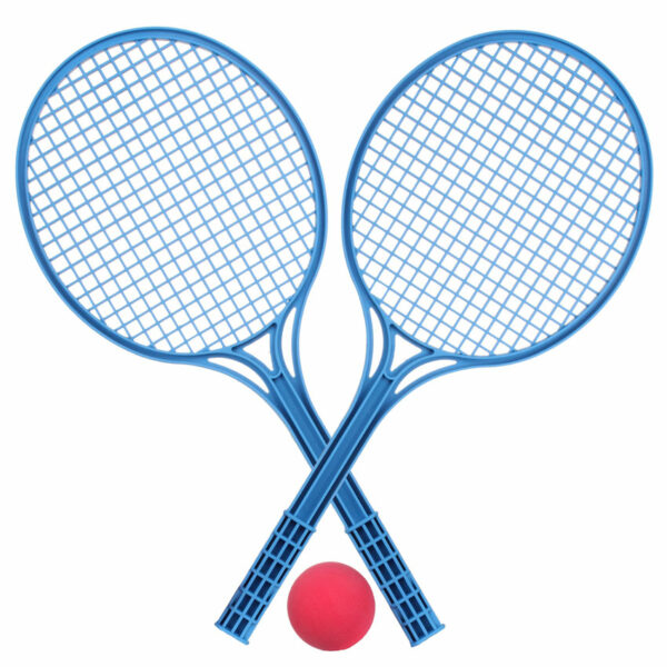 Soft tenis modrýSoft tenis patrí k obľúbenej letnej zábave. Nenáročná hra pre dvoch hráčov na dovolenku alebo na záhradu